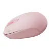 Mouse wireless Baseus F01B Tri-Mode 2.4G BT5.0 1600 DPI (rosa)