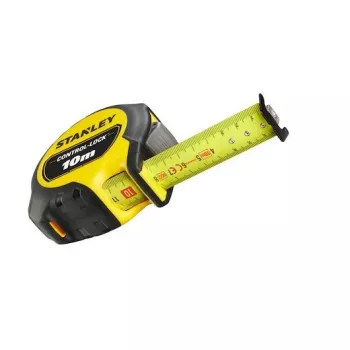 Flessometro Stanley STHT37233-0 10 m giallo larghezza 90 mm profondità 50 mm altezza 150 mm
