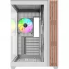 Case Midi Tower Thermaltake View 380 WS ARGB bianco