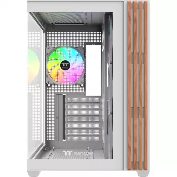 Case Midi Tower Thermaltake View 380 WS ARGB bianco
