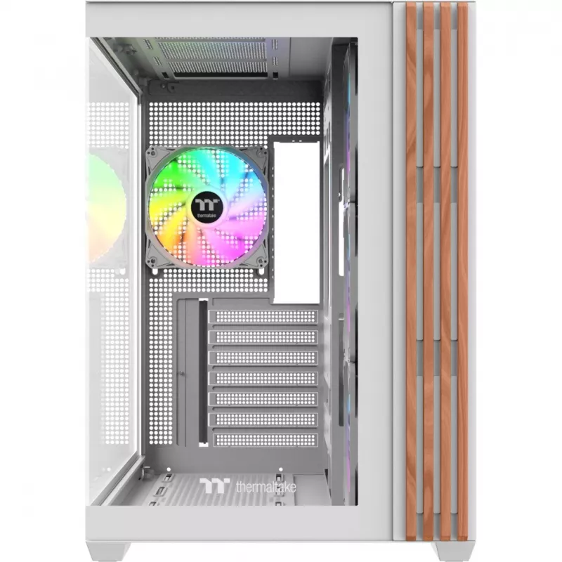 Case Midi Tower Thermaltake View 380 WS ARGB bianco