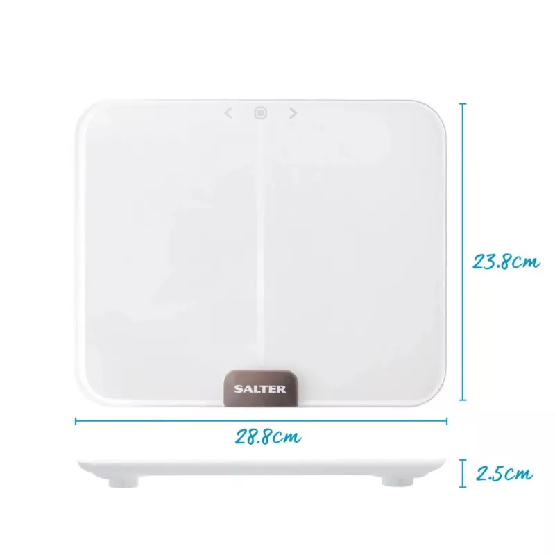 Salter 9164 WH3RJLEU16 Ghost Compact Analyser Bianco