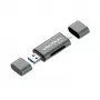 Vention lettore di schede multifunzione USB3.0 grigio metallo Type