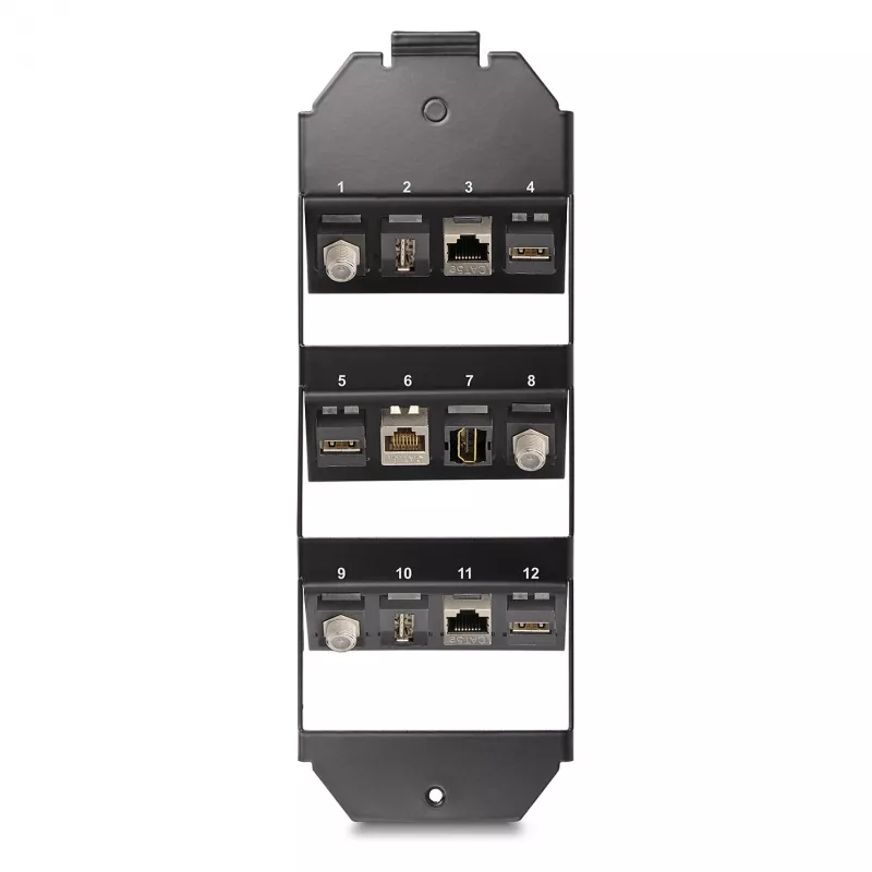 Kit di montaggio DeLOCK 88063 nero metallo