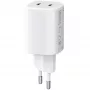 Caricabatterie Xiaomi Nano Turbo 45W bianco — 2× USB‑C AC indoor per smartphone e tablet