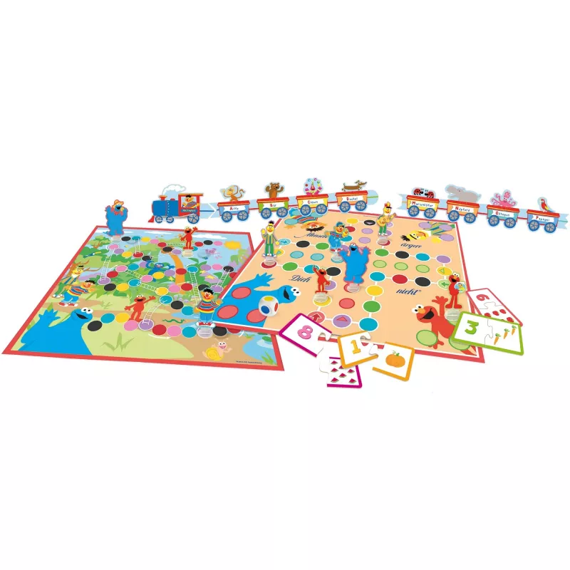 Sesame Street raccolta di giochi educativi, gioco da tavolo