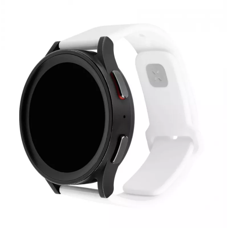 Fixed | Sporty Strap Set con chiusura rapida 22 mm per smartwatch | 160-235 mm | Bianco | Silicone