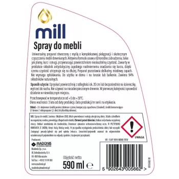 MILL Clean spray per mobili 590 ml