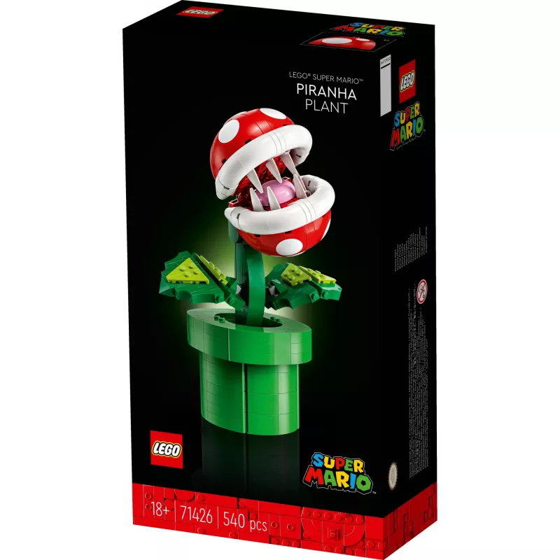 Set da costruzione LEGO SUPER MARIO 71426 Pianta Piranha con funzioni interattive