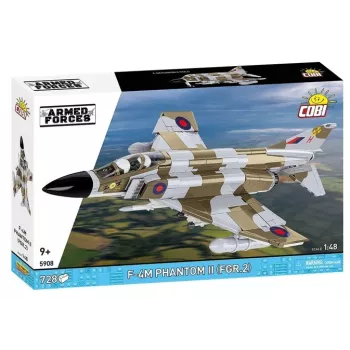 Cobi Blocks F-4M Phantom II modello aereo militare, set da costruzione da 728 pezzi