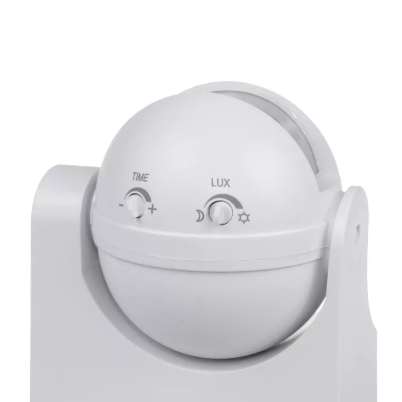 Rilevatore di movimento MACLEAN MCE358 W — sensore PIR di presenza, bianco