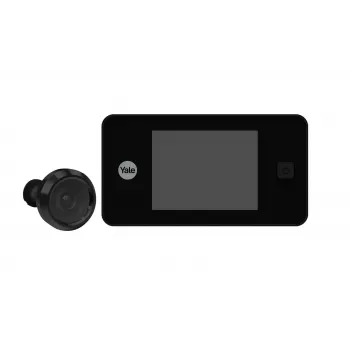 Spioncino digitale Yale 45-0500-1432-00-6011 — LCD 8,13 cm, angolo di visuale 105°, angolo 110°, nero, 2×AAA