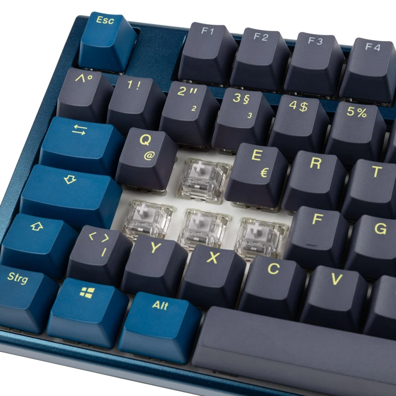 Tastiera gaming Ducky One 3 Daybreak RGB USB tedesco nero blu verde