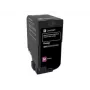 Lexmark 74C2SM0 cartuccia toner 1 pz. originale magenta