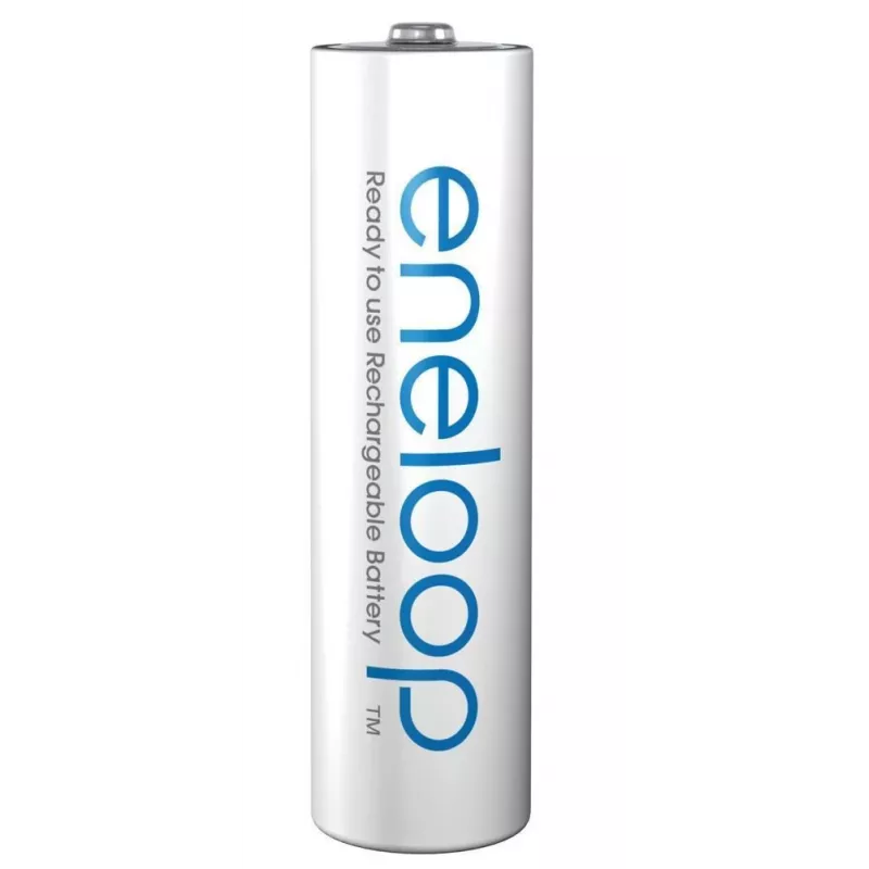 Batterie ricaricabili PANASONIC ENELOOP AA 2000 mAh 4 pz. + custodia (BK-3MCDE/4CP+CASE)