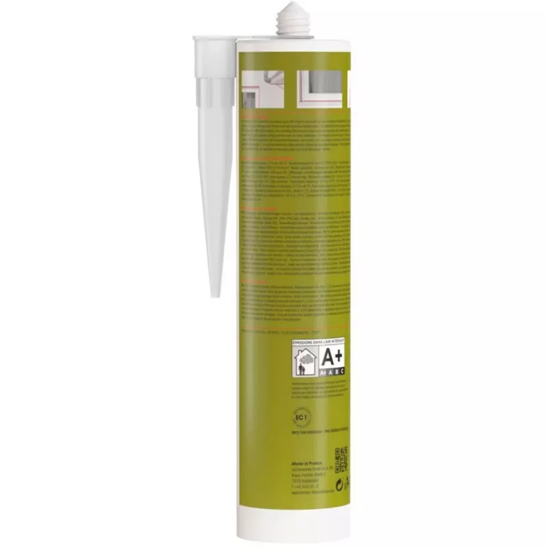 Sigillante Flex MS 290ml, mastice bianco, altamente flessibile e verniciabile