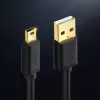 Cavo USB UGREEN US132 Mini-USB 1 m — nero, 480 Mbit/s, ricarica rapida