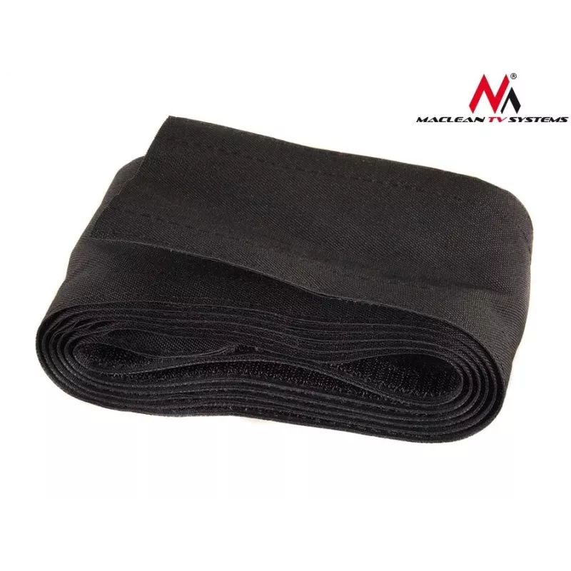 Guaina per cavi Maclean MCTV-677 B nero