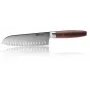GEFU ENNO coltello Santoku con scanalature 18 cm