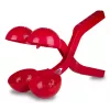Stampo per palle di neve Jamara 461146 38 cm rosso
