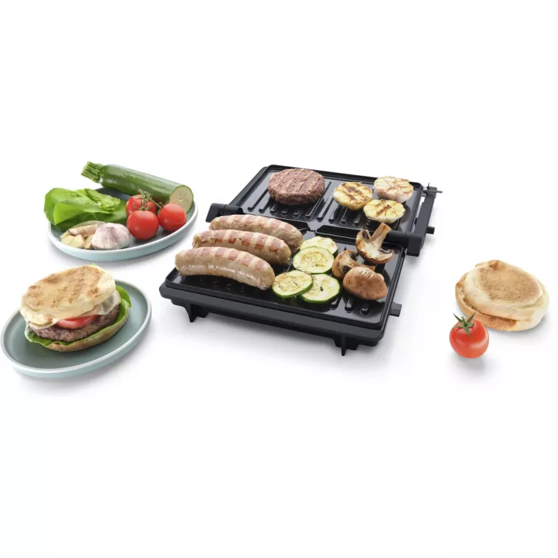 Steba FG 10 GRILLINO Griglia a contatto, 1000 W, nero