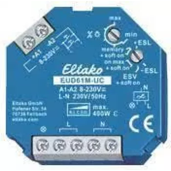 ELTAKO dimmer universale 500W EUD61MUC scatola multifunzione da incasso 8-230V EUD61MUC (61100903)