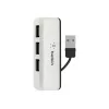 Hub da viaggio Belkin USB 2.0 4 porte, argento, F4U021bt