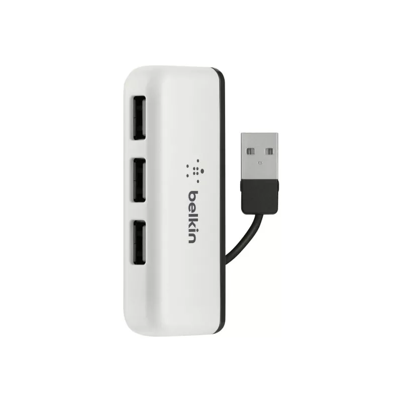 Hub da viaggio Belkin USB 2.0 4 porte, argento, F4U021bt