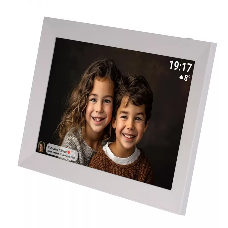 Denver PFF-1012 cornice digitale bianco 25,6 cm (10.1) touchscreen Wi-Fi