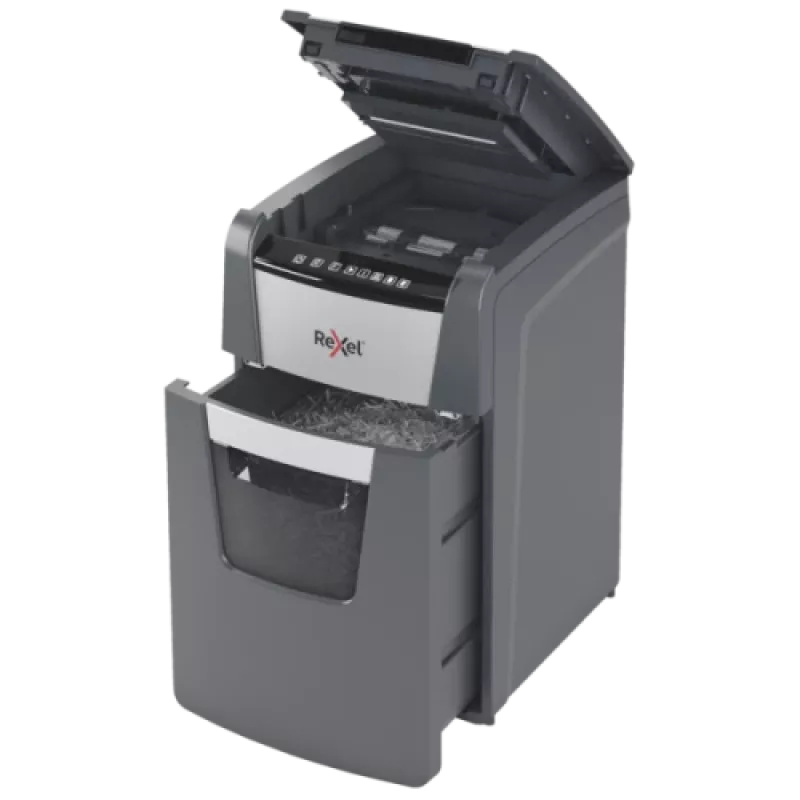 Distruggidocumenti automatico Rexel Optimum AutoFeed+ 150X con taglio a particelle P4
