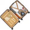 Trolley da cabina Rivacase Clark ECO 8181 — trolley compatto da bagaglio a mano, nero