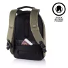 Zaino casual XD-Design Bobby Hero Small in pelle PU verde