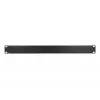 Extralink EX.19027 pannello cieco per rack 1U, 19 pollici, nero, acciaio