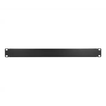 Extralink EX.19027 pannello cieco per rack 1U, 19 pollici, nero, acciaio