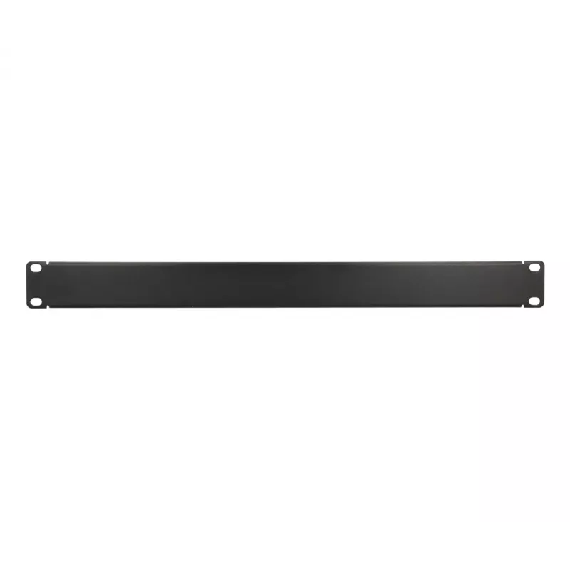 Extralink EX.19027 pannello cieco per rack 1U, 19 pollici, nero, acciaio