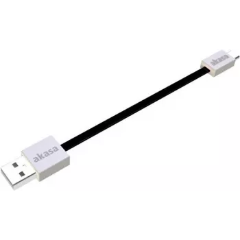 Cavo USB Akasa 0,15m USB 2.0 A/Micro-B