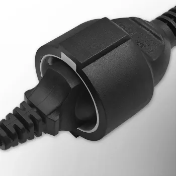 Adattatore di rete QOLTEC 53906 IEC 320 C14 a SCHUKO 16A 250V