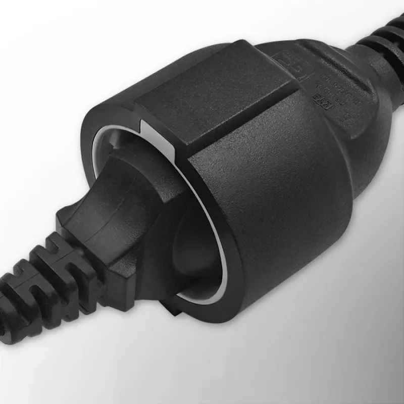 Adattatore di rete QOLTEC 53906 IEC 320 C14 a SCHUKO 16A 250V