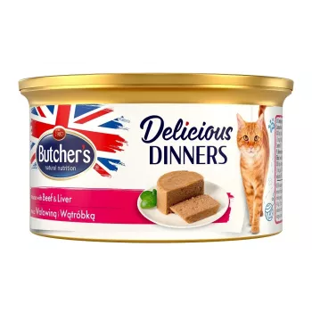BUTCHER'S Classic Delicious Dinners manzo con fegato