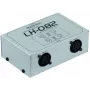 Isolatore di linea stereo rack 19 pollici Omnitronic LH-082 a 2 canali