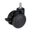 OPLITE Rotelle piroettanti con freno per GTR S8/S8 Elite nero retail (OP-CW)