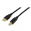 Cavo USB LogiLink UA0264 USB 2.0 10 m USB A USB B nero