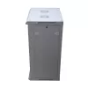 Armadio a parete Extralink case rack 18U 600x600 grigio serratura a chiave