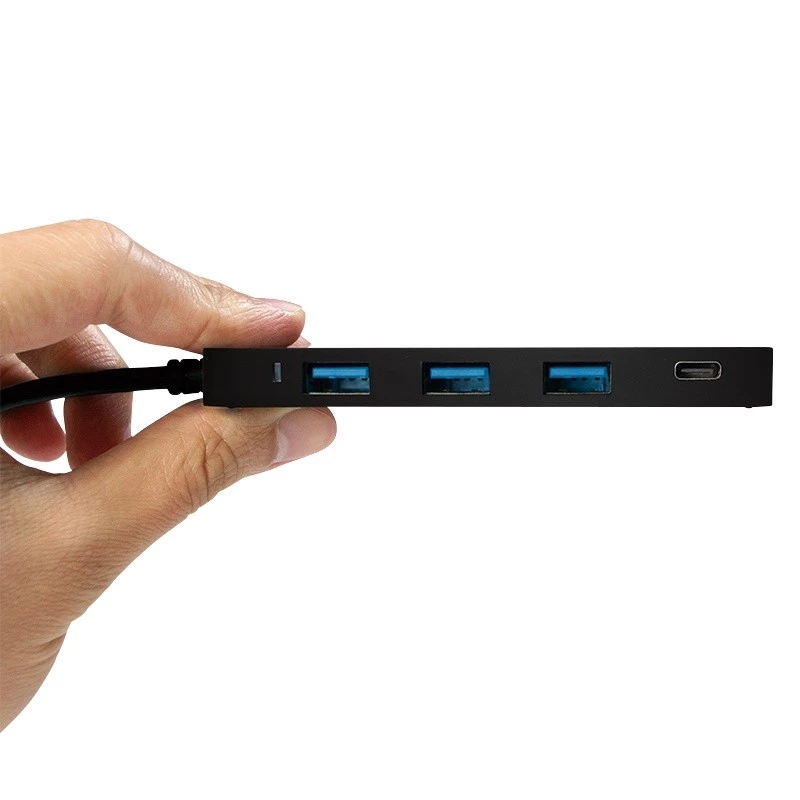 LogiLink UA0311 hub multiporta USB-C 3.2 Gen 2 4 porte nero