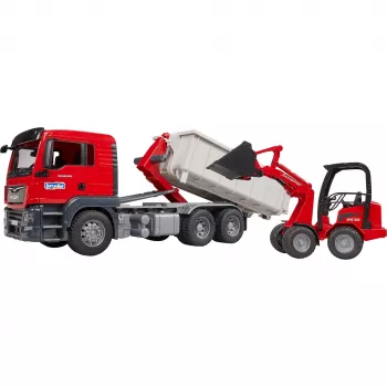 Set camion e cingolati BRUDER MAN TGS camion multicolore