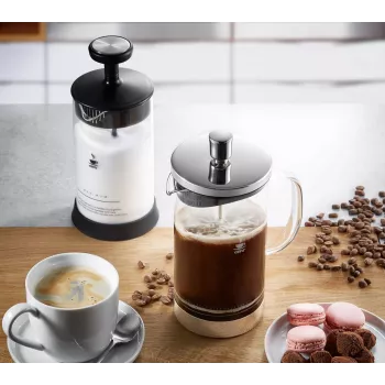 Caffettiera French press GEFU Diego 1000 ml acciaio inox resistente al calore