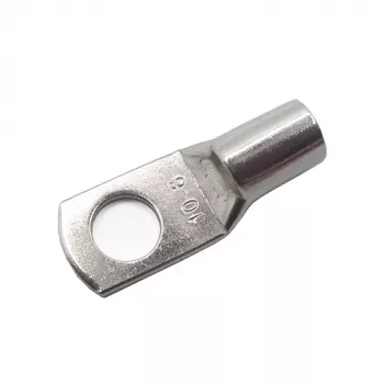 Capocorda ad anello a crimpare, rame, 10mm² per cavo, 10 pezzi