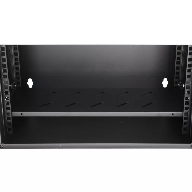 EXTRALINK LITE 6U 530X400 armadio rack a parete nero con ripiano
