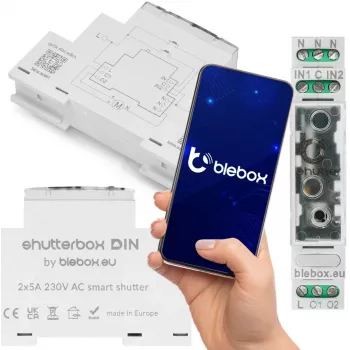 Modulo di controllo tapparelle bleBox 37578 per tapparelle