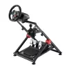 NanoRS RS155 Supporto pieghevole in acciaio per volante da gaming con supporto pedali regolabile antiscivolo